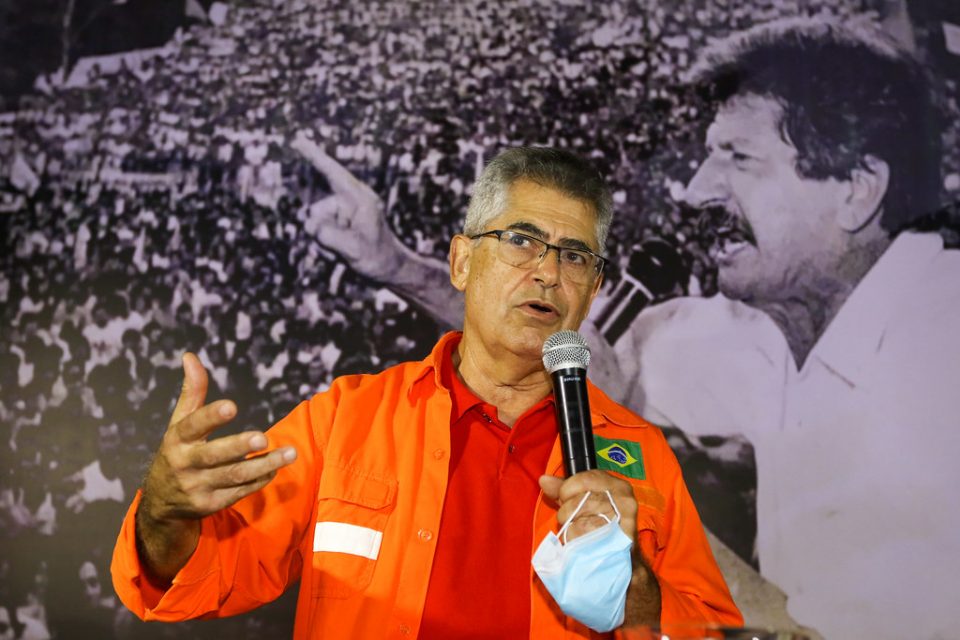 O petroleiro aposentado e integrante da direção do PT de Campinas, Silvio Marques (Foto: Pedro Amatuzzi)