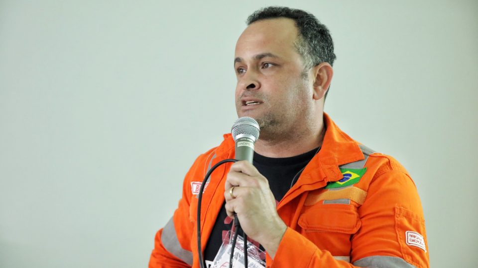 Participantes do seminário do Sindipetro Unificado discutem exposição a agentes nocivos e condições de trabalho na Replan (Foto: Vítor Peruch/Sindipetro Unificado)