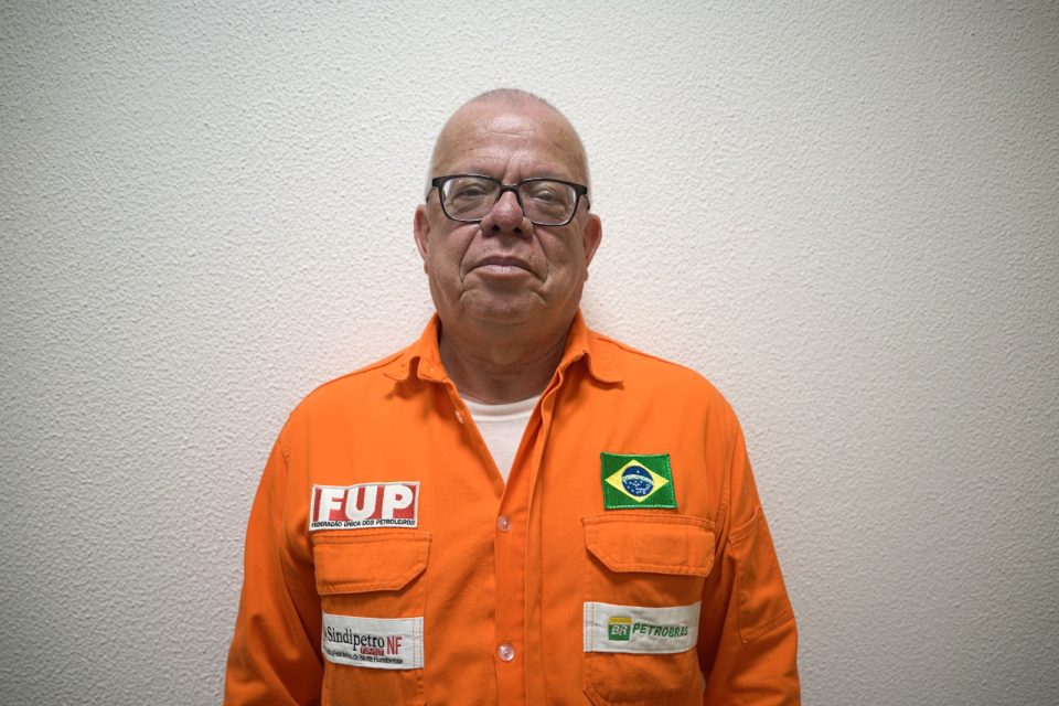 Carlos Alberto dos Santos: "Nós contribuímos para a grandeza dessa empresa ao longo das nossas carreiras profissionais e, neste momento, estamos jogados para escanteio por conta da negligência e do descaso da empresa conosco". Foto: Vinicius Denadai.