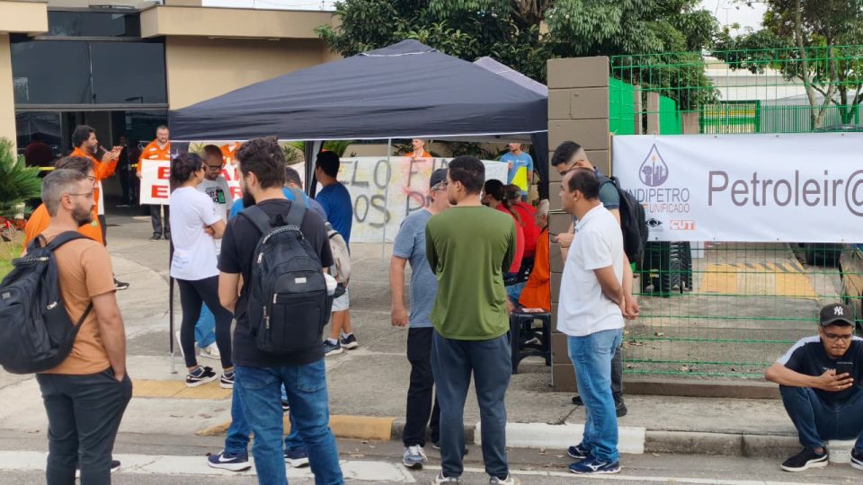 Greve na Recap (Foto: Sindipetro Unificado)