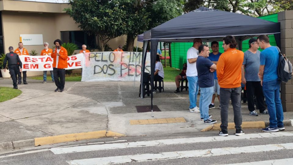 Greve na Recap (Foto: Sindipetro Unificado)