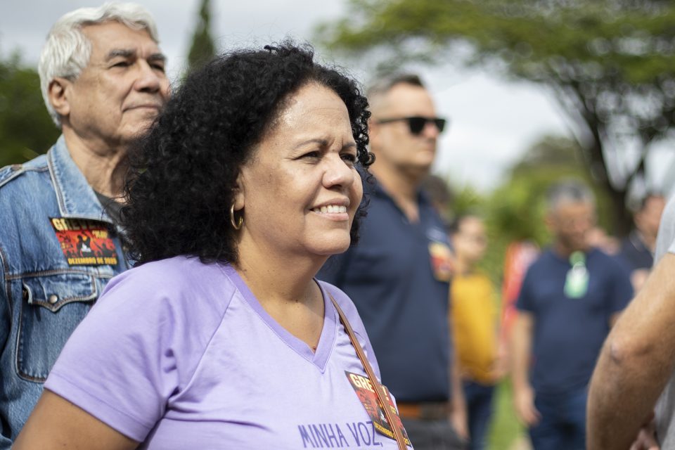 A vereador Guida Calixto (PT) demonstrou seu apoio à greve nacional dos petroleiros (Foto: Guilherme Weimann)