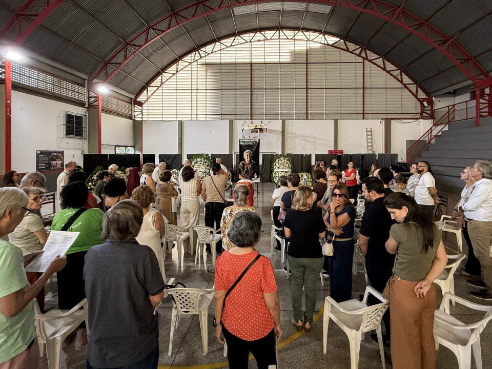 Velório de Wanda Conti reúne militantes, amigos e familiares na sede do Sindipetro Unificado, em Campinas — Guilherme Weimann/Sindipetro Unificado