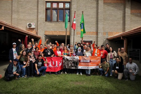 Participantes do Congresso estadual que elegeu a delegação do Sindipetro Unificado para o XX ConFUP (Foto: Marcelo Aguilar)