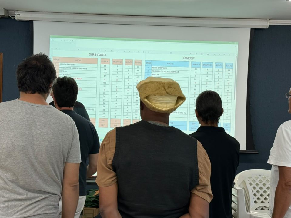 Apuração dos votos